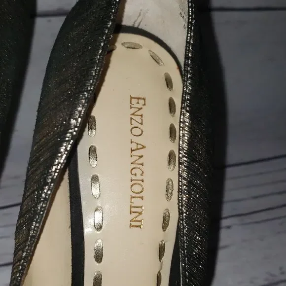 Enzo Angiolini Super Cute Eatava Leather Heels - Picture 4 of 11